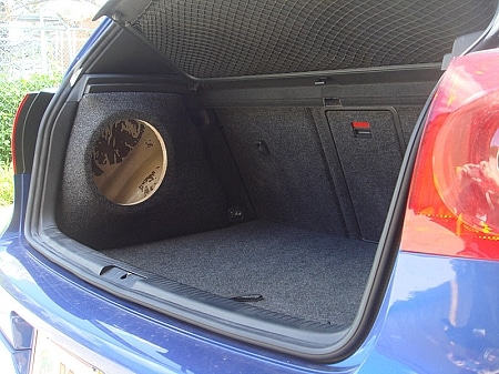 VOLKSWAGEN RABBIT/GOLF/GTI/R32 SUB ENCLOSURE 10" Mk5 and Mk6 - SRQ Customs