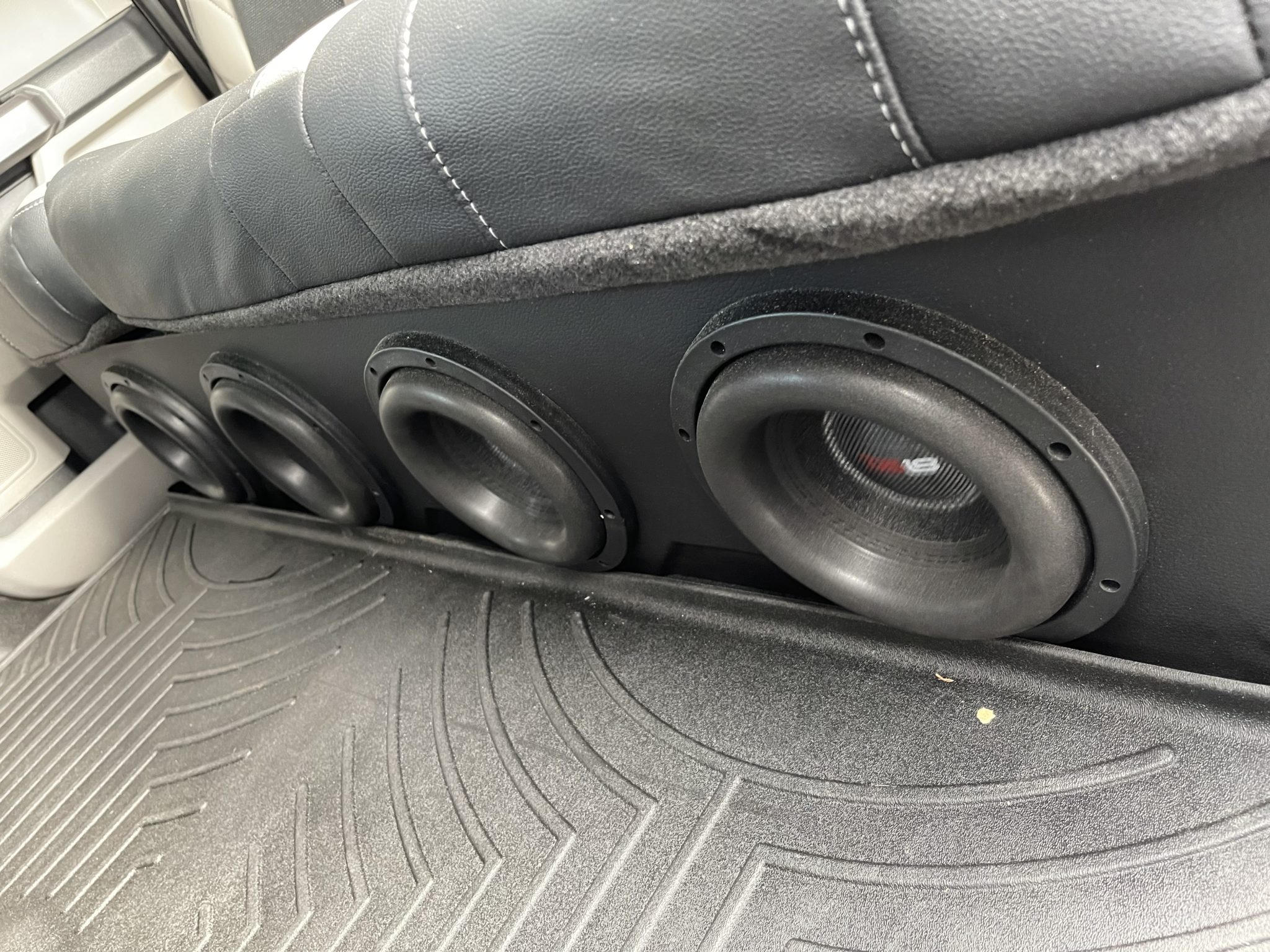 Ford 2015+ F150 and 2018+ F250 Crew Cab Subwoofer Enclosure