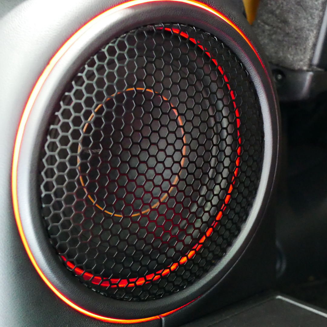 Blown speakers in a car